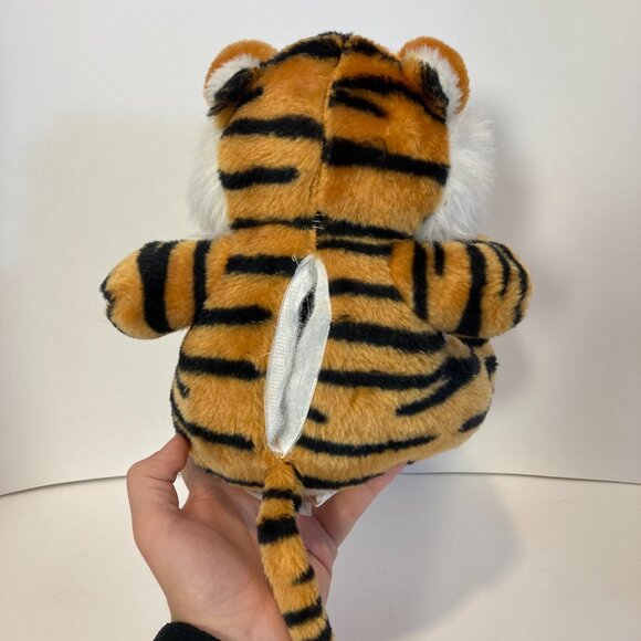 Vintage Smart Planet Tiger Stuffed Plush Radio Speaker 2005 Tested 10" Rare - Picture 9 of 11